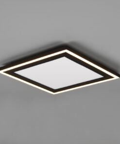 Φωτιστικό Οροφής Reality CARUS , 16W · 2300lm, 3000K Μαύρο Ματ Πλαστικό, ξεχωριστή χρήση – R67213332