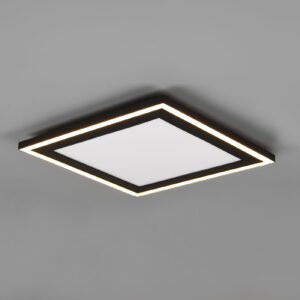 Φωτιστικό Οροφής Reality CARUS , 16W · 2300lm, 3000K Μαύρο Ματ Πλαστικό, ξεχωριστή χρήση – R67213332
