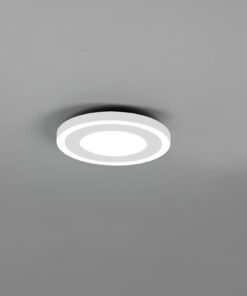 Φωτιστικό Οροφής Reality CARUS , 10W · 1350lm, 4000K Λευκό Ματ Πλαστικό, Αλλαγή ξεχωριστά – R67222031