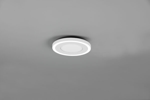 Φωτιστικό Οροφής Reality CARUS , 10W · 1350lm, 4000K Λευκό Ματ Πλαστικό, Αλλαγή ξεχωριστά – R67222031