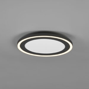 Φωτιστικό Οροφής Reality CARUS , 16W · 2300lm, 3000K Μαύρο Ματ Πλαστικό, αλλάζει ξεχωριστά  – R67223332