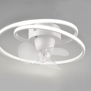 LED Φωτιστικό-Ανεμιστήρας Οροφής Λευκό Ματ Φ50 Umea 38W CCT 4400lm Dimmable με Τηλεχειριστήριο Reality – R67252131