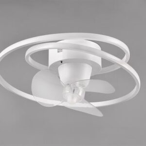 LED Φωτιστικό-Ανεμιστήρας Οροφής Λευκό Ματ Φ50 Umea 38W CCT 4400lm Dimmable με Τηλεχειριστήριο Reality – R67252131
