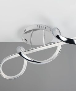 Φωτιστικό Οροφής PADUA Trio Lighting LED 28W 3400lm 4000K Step Dimmable Χρώμιο – R67281106