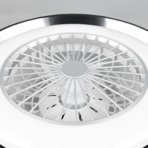 Φωτιστικό-Ανεμιστήρας Οροφής Μαύρο VARBERG LED 30W 3500lm CCT Dimmable με Τηλεχειριστήριο Reality – R67292102