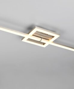 Φωτιστικό Οροφής VIALE Reality LED 17W 1950lm 4000K Περιστρεφόμενο Νίκελ Ματ – R67303107