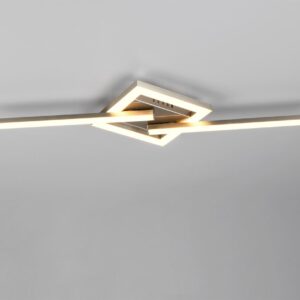 Φωτιστικό Οροφής VIALE Reality LED 17W 1950lm 4000K Περιστρεφόμενο Νίκελ Ματ – R67303107