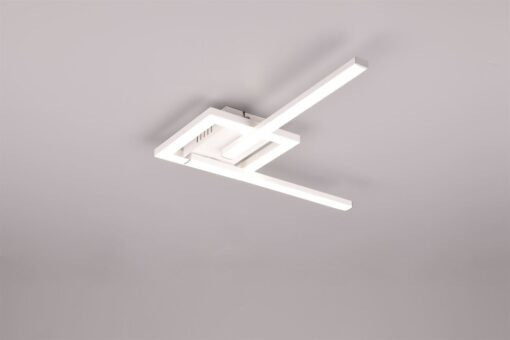 Φωτιστικό Οροφής VIALE Reality LED 17W 1950lm 4000K Περιστρεφόμενο Λευκό Ματ – R67303131