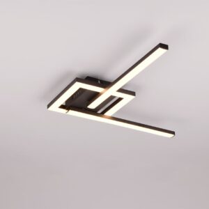 Φωτιστικό Οροφής VIALE  Trio Lighting LED 17W 3000K Περιστρεφόμενο Μαύρο Ματ – R67303132