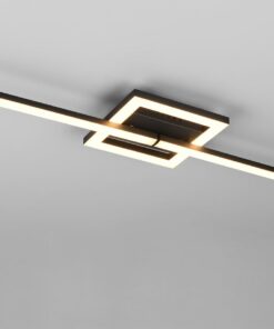 Φωτιστικό Οροφής VIALE Trio Lighting LED 17W 3000K Περιστρεφόμενο Μαύρο Ματ – R67303132