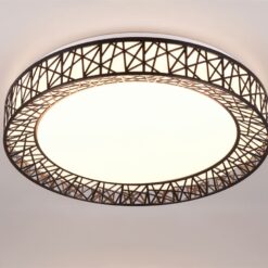 Φωτιστικό Οροφής CLUSTER Reality LED 40W 4300lm CCT Dimmable Με Χειριστήριο Μαύρο – R67321102