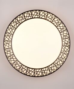 Φωτιστικό Οροφής CLUSTER Reality LED 40W 4300lm CCT Dimmable Με Χειριστήριο Μαύρο – R67321102