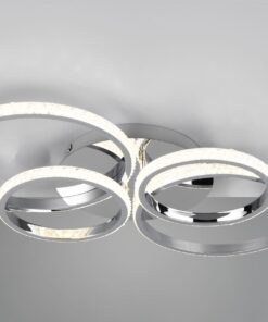 Φωτιστικό Οροφής CIRES Reality LED 27W 3400lm 4000K Περιστρεφόμενο Step Dimmable Χρώμιο – R67364106