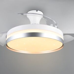 LED Φωτιστικό-Ανεμιστήρας Οροφής Τιτάν Φ100 LINDBERG 35W CCT 4050lm Dimmable με Τηλεχειριστήριο Reality – R67382187
