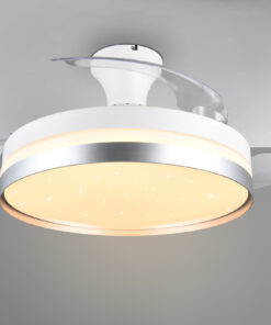 LED Φωτιστικό-Ανεμιστήρας Οροφής Τιτάν Φ100 LINDBERG 35W CCT 4050lm Dimmable με Τηλεχειριστήριο Reality – R67382187