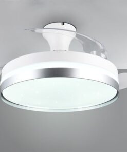 LED Φωτιστικό-Ανεμιστήρας Οροφής Τιτάν Φ100 LINDBERG 35W CCT 4050lm Dimmable με Τηλεχειριστήριο Reality – R67382187