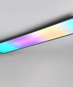 Φωτιστικό Οροφής Μαύρο Ματ 30×120 BETA Reality LED 31W 3600lm RGBW+CCT Dimmable με Χειριστήριο – R67661232
