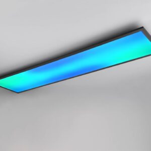 Φωτιστικό Οροφής Μαύρο Ματ 30×120 BETA Reality LED 31W 3600lm RGBW+CCT Dimmable με Χειριστήριο – R67661232