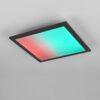 Φωτιστικό Οροφής Μαύρο Ματ 30×30 BETA Reality LED 13W 1400lm RGBW+CCT Dimmable με Χειριστήριο – R67663032