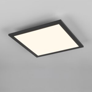 Φωτιστικό Οροφής Μαύρο Ματ 30×30 BETA Reality LED 13W 1400lm RGBW+CCT Dimmable με Χειριστήριο – R67663032