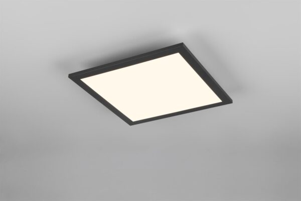 Φωτιστικό Οροφής Μαύρο Ματ 30×30 BETA Reality LED 13W 1400lm RGBW+CCT Dimmable με Χειριστήριο – R67663032