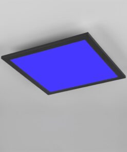 Φωτιστικό Οροφής Μαύρο Ματ 30×30 BETA Reality LED 13W 1400lm RGBW+CCT Dimmable με Χειριστήριο – R67663032