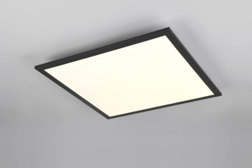 Φωτιστικό Οροφής Μαύρο Ματ 45×45 BETA Reality LED 18W 2000lm RGBW+CCT Dimmable με Χειριστήριο – R67664532
