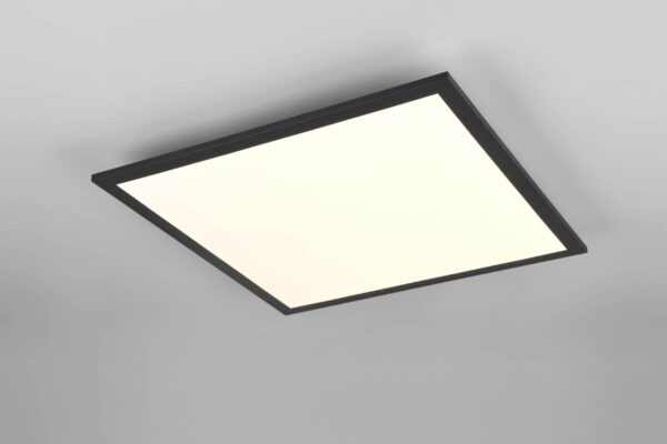 Φωτιστικό Οροφής Μαύρο Ματ 45×45 BETA Reality LED 18W 2000lm RGBW+CCT Dimmable με Χειριστήριο – R67664532