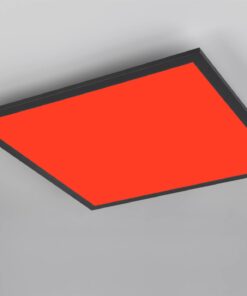 Φωτιστικό Οροφής Μαύρο Ματ 45×45 BETA Reality LED 18W 2000lm RGBW+CCT Dimmable με Χειριστήριο – R67664532