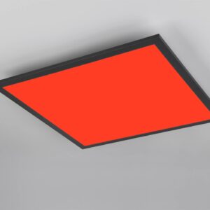Φωτιστικό Οροφής Μαύρο Ματ 45×45 BETA Reality LED 18W 2000lm RGBW+CCT Dimmable με Χειριστήριο – R67664532