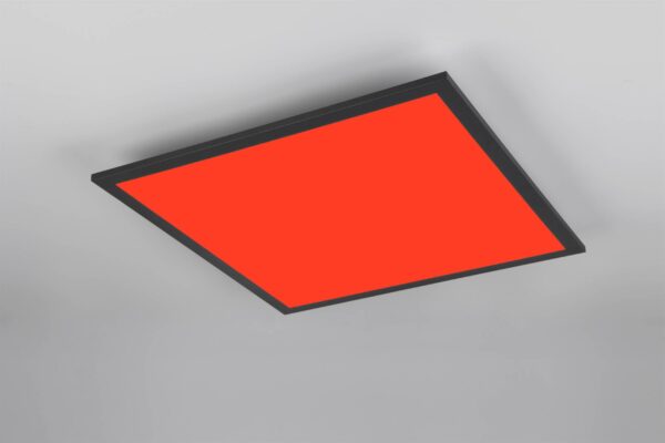 Φωτιστικό Οροφής Μαύρο Ματ 45×45 BETA Reality LED 18W 2000lm RGBW+CCT Dimmable με Χειριστήριο – R67664532