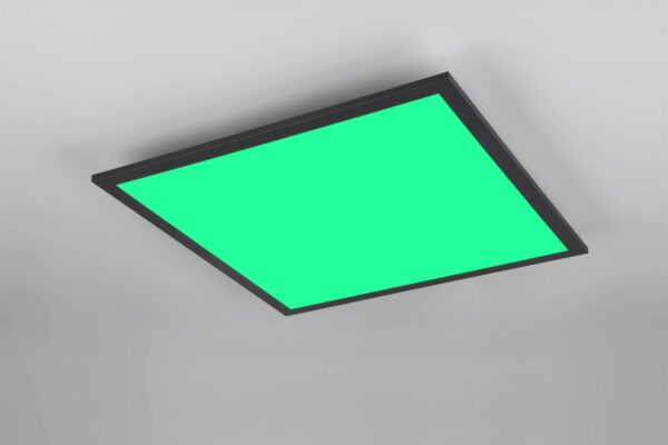 Φωτιστικό Οροφής Μαύρο Ματ 45×45 BETA Reality LED 18W 2000lm RGBW+CCT Dimmable με Χειριστήριο – R67664532