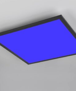 Φωτιστικό Οροφής Μαύρο Ματ 45×45 BETA Reality LED 18W 2000lm RGBW+CCT Dimmable με Χειριστήριο – R67664532