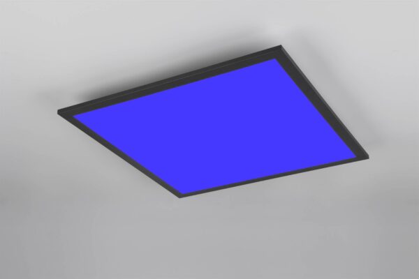 Φωτιστικό Οροφής Μαύρο Ματ 45×45 BETA Reality LED 18W 2000lm RGBW+CCT Dimmable με Χειριστήριο – R67664532