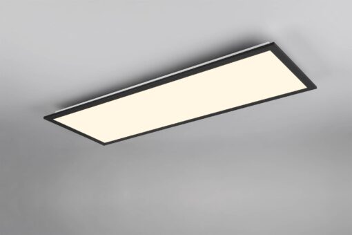 Φωτιστικό Οροφής Μαύρο Ματ 80×30 BETA Reality LED 31W 3350lm RGBW+CCT Dimmable με Χειριστήριο – R67668032