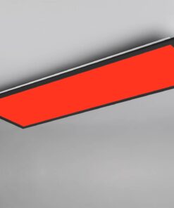 Φωτιστικό Οροφής Μαύρο Ματ 80×30 BETA Reality LED 31W 3350lm RGBW+CCT Dimmable με Χειριστήριο – R67668032