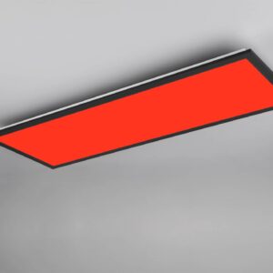 Φωτιστικό Οροφής Μαύρο Ματ 80×30 BETA Reality LED 31W 3350lm RGBW+CCT Dimmable με Χειριστήριο – R67668032