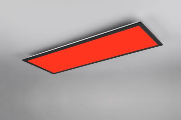 Φωτιστικό Οροφής Μαύρο Ματ 80×30 BETA Reality LED 31W 3350lm RGBW+CCT Dimmable με Χειριστήριο – R67668032