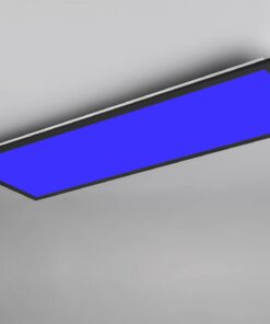 Φωτιστικό Οροφής Μαύρο Ματ 80×30 BETA Reality LED 31W 3350lm RGBW+CCT Dimmable με Χειριστήριο – R67668032