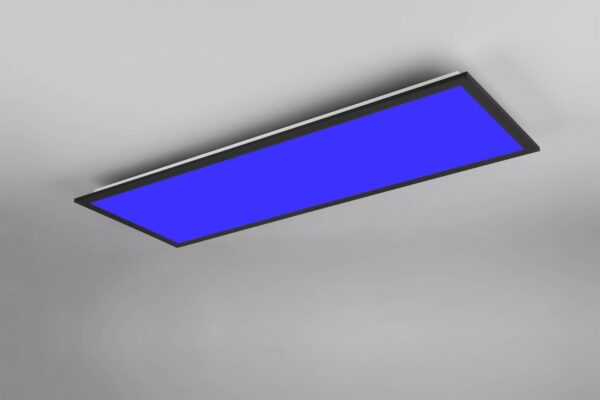 Φωτιστικό Οροφής Μαύρο Ματ 80×30 BETA Reality LED 31W 3350lm RGBW+CCT Dimmable με Χειριστήριο – R67668032