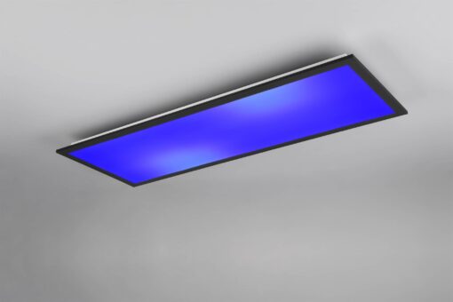 Φωτιστικό Οροφής Μαύρο Ματ 80×30 BETA Reality LED 31W 3350lm RGBW+CCT Dimmable με Χειριστήριο – R67668032