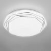 Πλαφονιέρα Λευκή με 3D Έναστρο Κάλυμμα Φ37 DIZZY LED 22W 2600lm Dimmable CCT με Τηλεχειριστήριο Reality – R67741100