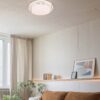 Πλαφονιέρα Λευκή με 3D Έναστρο Κάλυμμα Φ37 DIZZY LED 22W 2600lm Dimmable CCT με Τηλεχειριστήριο Reality – R67741100