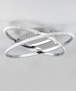 Φωτιστικό Οροφής LANE Reality LED 27W 3500lm 4000K Περιστρεφόμενο Step Dimmable Χρώμιο – R67802106