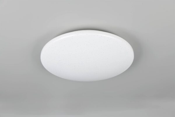 Πλαφονιέρα Λευκή Έναστρο Κάλυμμα Φ37 POLLUX LED 15W 1500lm 3000Κ με Ανιχνευτή Κίνησης IP44 Reality – R67839100