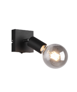 Σποτ Reality E27 Μαύρο Ματ Μεταλλικό R80181732