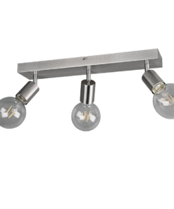 Σποτ Reality 3xE27 Νίκελ Ματ Μεταλλικό R80183007