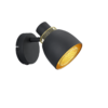 Επιτοίχιο Φωτιστικό Trio Lighting 1xE14 Μαύρου Χρώματος – R80811032