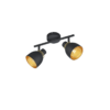 Φωτιστικό Οροφής Trio Lighting 2xE14 Μαύρου Χρώματος – R80812032