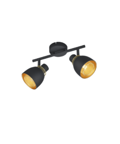 Φωτιστικό Οροφής Trio Lighting 2xE14 Μαύρου Χρώματος – R80812032